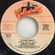 Load image into Gallery viewer, Lesley Gore : It's My Party / Maybe I Know (7", Single, RE)