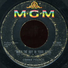 Load image into Gallery viewer, Connie Francis : When The Boy In Your Arms (Is The Boy In Your Heart) / Baby's First Christmas (7")