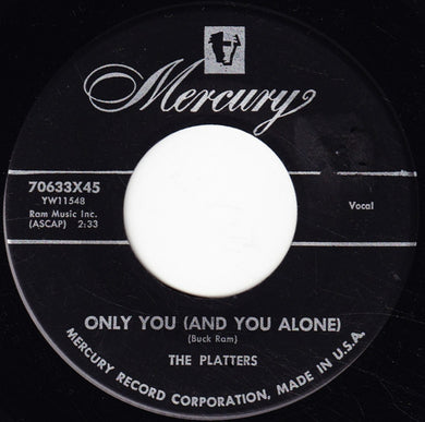 The Platters : Only You (And You Alone) (7