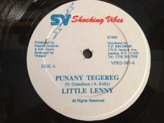 Little Lenny : Punany Tegereg / Champion Bubbler (12