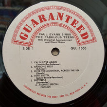 Load image into Gallery viewer, Paul Evans : Paul Evans Sings The Fabulous Teens (LP, Mono)