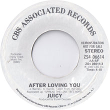 Load image into Gallery viewer, Juicy : After Loving You (7&quot;, Promo, Styrene)