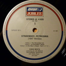 Load image into Gallery viewer, Igor Stravinsky  /  Los Angeles Philharmonic Orchestra  /  Zubin Mehta : Petrushka / Circus Polka (LP, Album, RE)