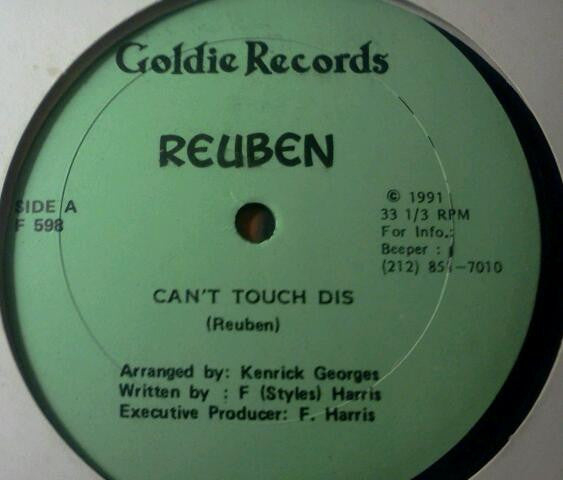 Reuben (6) : Can't Touch Dis/Soca Phantom (12
