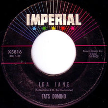 Load image into Gallery viewer, Fats Domino : Ida Jane / You Win Again (7", Single)