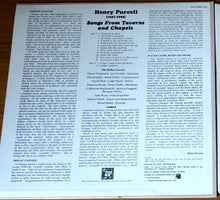 Load image into Gallery viewer, Deller Consort Directed By Alfred Deller : Henry Purcell: Songs From Taverns And Chapels (LP, RE)