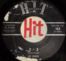 Load image into Gallery viewer, Fred York, The Chords (4) : Mr. Lonely / 2 + 2 (7")