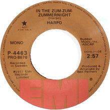 Load image into Gallery viewer, Harpo : In The Zum-Zum-Zummernight (7", Mono, Promo)