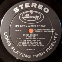 Load image into Gallery viewer, Brook Benton : It's Just A Matter Of Time (LP, Album)