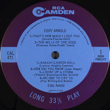 Load image into Gallery viewer, Eddy Arnold : Eddy Arnold (LP, Album, Mono, RP, Ind)