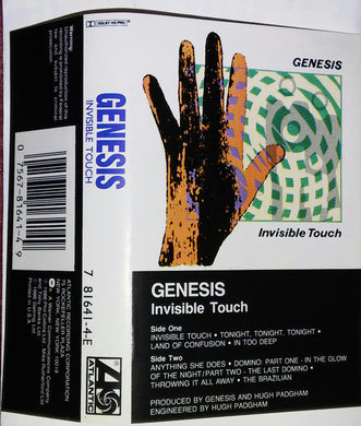 Genesis : Invisible Touch (Cass, Album, AR,)