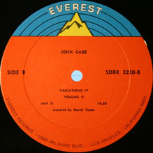 Load image into Gallery viewer, John Cage Assisted By David Tudor : Variations IV Volume II (LP, Album)