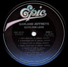 Load image into Gallery viewer, Garland Jeffreys : Guts For Love (LP, Album)