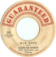 Load image into Gallery viewer, Ralph De Marco : Old Shep (7")