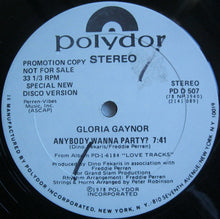 Load image into Gallery viewer, Gloria Gaynor : Anybody Wanna Party? (12&quot;, Promo, 16)