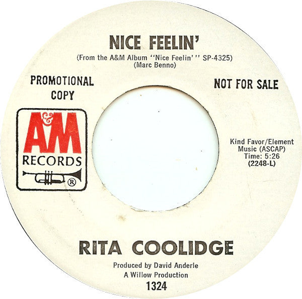Rita Coolidge : Nice Feelin' (7