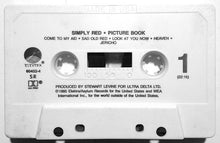 Load image into Gallery viewer, Simply Red : Picture Book (Cass, Album, SR,)
