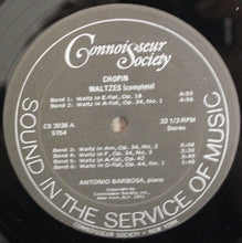 Load image into Gallery viewer, Frédéric Chopin - Antonio Barbosa : Chopin Waltzes (Complete) (LP)