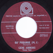 Load image into Gallery viewer, Gene Ammons : Ca' Purange (7")