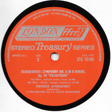 Load image into Gallery viewer, Pyotr Ilyich Tchaikovsky, Ernest Ansermet, L'Orchestre De La Suisse Romande : Symphony No. 6 In B Minor, Op. 74 ("Pathetique") (LP)