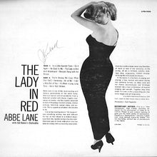 Load image into Gallery viewer, Abbe Lane With Sid Ramin And His Orchestra : The Lady In Red (LP, Album, Mono)