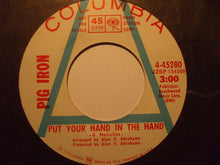 Load image into Gallery viewer, Pig Iron : Put Your Hand In The Hand / Abe&#39;s Blues (7&quot;, Single, Promo)
