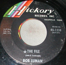 Load image into Gallery viewer, Bob Luman : The File / Bigger Men Than I (Have Cried) (7")
