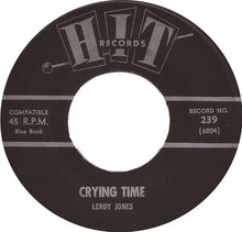 Load image into Gallery viewer, Leroy Jones (6) / Fred York : Crying Time / Lightnin Strikes (7")