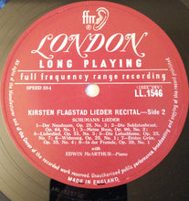 Load image into Gallery viewer, Kirsten Flagstad, Franz Schubert, Robert Schumann, Edwin McArthur : Lieder Recital (LP)
