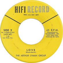 Load image into Gallery viewer, The Arthur Lyman Group : Love For Sale (7", Single)