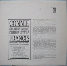 Load image into Gallery viewer, Connie Francis : Country Music Connie Style (LP, Album, Mono, MGM)