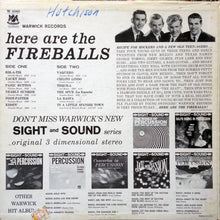 Load image into Gallery viewer, The Fireballs : Here Are The Fireballs (LP, Album)
