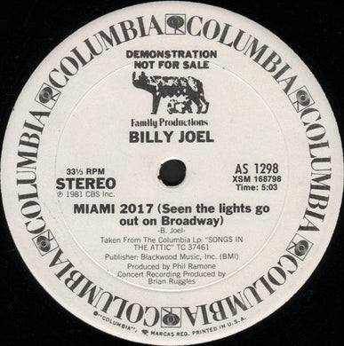 Billy Joel : Say Goodbye To Hollywood (12