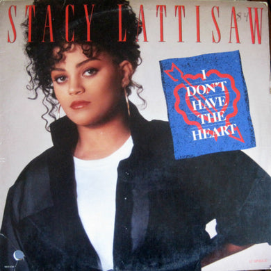 Stacy Lattisaw : I Don't Have The Heart (12