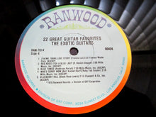 Load image into Gallery viewer, The Exotic Guitars : 22 Great Guitar Favorites (LP, Album, Comp)