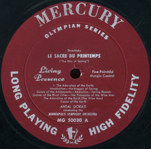 Load image into Gallery viewer, Igor Stravinsky : Antal Dorati Conducting The Minneapolis Symphony Orchestra : The Rite Of Spring "Le Sacre Du Printemps" (LP, Album, Mono)
