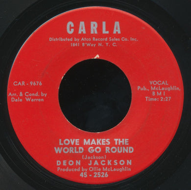 Deon Jackson : Love Makes The World Go Round / You Said You Loved Me (7