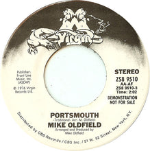 Load image into Gallery viewer, Mike Oldfield : Portsmouth (7", Promo)