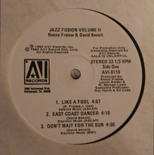 Load image into Gallery viewer, Jazz Fusion : Jazz Fusion Volume 2 (LP, Promo)