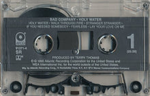 Load image into Gallery viewer, Bad Company (3) : Holy Water (Cass, Album)