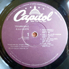 Load image into Gallery viewer, Triumvirat : À La Carte (LP, Album)