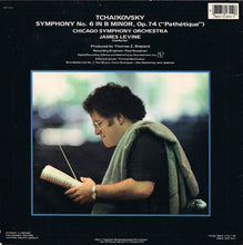 Load image into Gallery viewer, Pyotr Ilyich Tchaikovsky / The Chicago Symphony Orchestra, James Levine (2) : Symphony No. 6 ("Pathétique") (LP, Album)