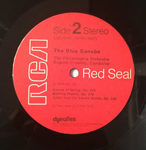Load image into Gallery viewer, Eugene Ormandy Conducts The Philadelphia Orchestra : The Blue Danube - All Time Favorite Waltzes By Johann Strauss (LP)