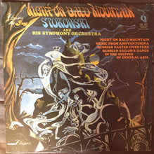 Load image into Gallery viewer, Leopold Stokowski And His Symphony Orchestra, Modest Mussorgsky, Alexander Borodin, Nikolai Rimsky-Korsakov, Reinhold Glière : Night On Bald Mountain / Great Russian Showpieces (LP, Album)