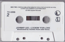 Load image into Gallery viewer, Johnny Lee (3) : Lookin&#39; For Love (Cass, Album, Club, Col)
