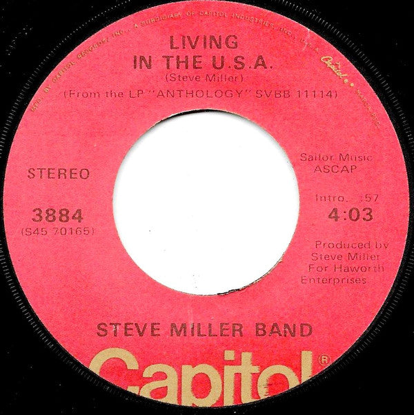 Steve Miller Band : Living In The U.S.A. (7
