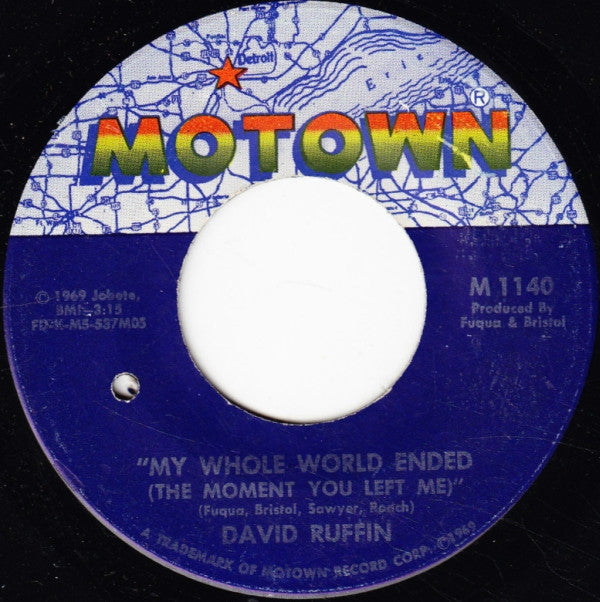 David Ruffin : My Whole World Ended (The Moment You Left Me)  (7