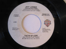 Load image into Gallery viewer, Jeff Lorber : Facts Of Love (7", Promo)