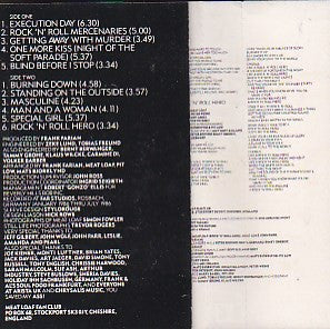 Meat Loaf : Blind Before I Stop (Cass, Album, Chr)