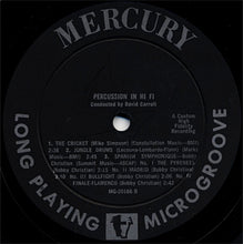 Load image into Gallery viewer, David Carroll : Percussion In Hi-Fi (LP, Album, Mono)
